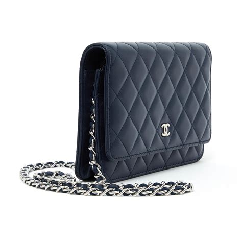 chanel wallet on chain navy|chanel wallet on chain trendy.